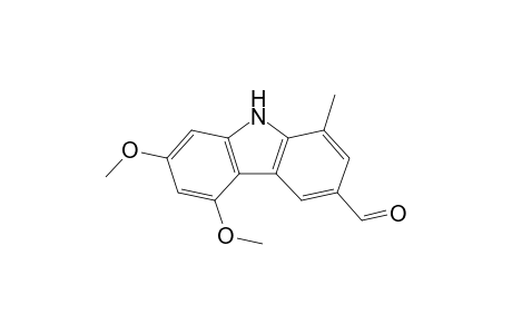 3-Formyl-5,7-dimethoxy-1-methylcarbazole