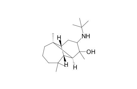 (1R,4aR)-3-tert-Butylamino-2,5-di(S)-methyl-9,9-dimethyl-decahydro-1,5-cyclo-benzocyclohepten-2-ol