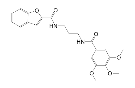 2-benzofurancarboxamide, N-[3-[(3,4,5-trimethoxybenzoyl)amino]propyl]-