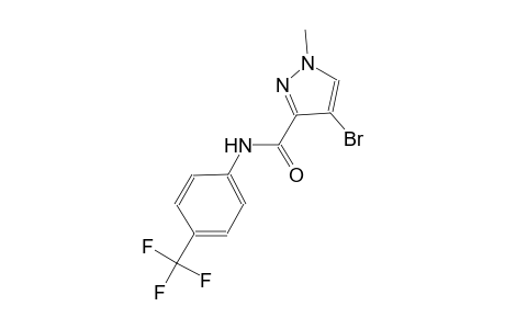 4-bromo-1-methyl-N-[4-(trifluoromethyl)phenyl]-1H-pyrazole-3-carboxamide