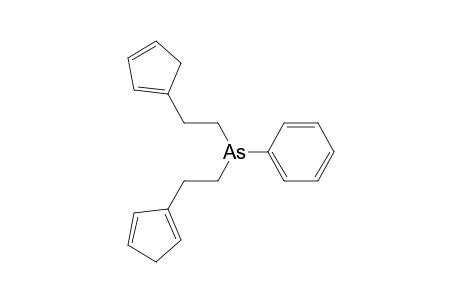 Arsine, [2-(1,3-cyclopentadien-1-yl)ethyl][2-(1,4-cyclopentadien-1-yl)ethyl]phenyl-