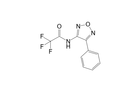 2,2,2-trifluoro-N-(4-phenyl-1,2,5-oxadiazol-3-yl)acetamide