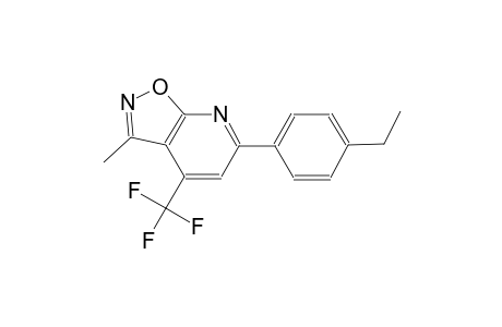 isoxazolo[5,4-b]pyridine, 6-(4-ethylphenyl)-3-methyl-4-(trifluoromethyl)-
