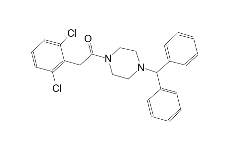 1-benzhydryl-4-[(2,6-dichlorophenyl)acetyl]piperazine
