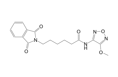 1H-isoindole-2-hexanamide, 2,3-dihydro-N-(4-methoxy-1,2,5-oxadiazol-3-yl)-1,3-dioxo-