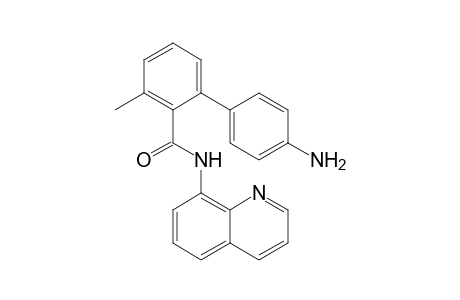 4'-Amino-3-methyl-N-(quinolin-8-yl)-[1,1'-biphenyl]-2-carboxamide