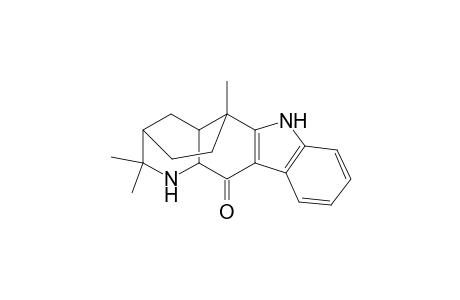 2,3,4,4a,5,6,11,11a-Octahydro-2,2,5-trimethyl-3,5-ethano-6H-pyrido[3,2-b]carbazol-11-one