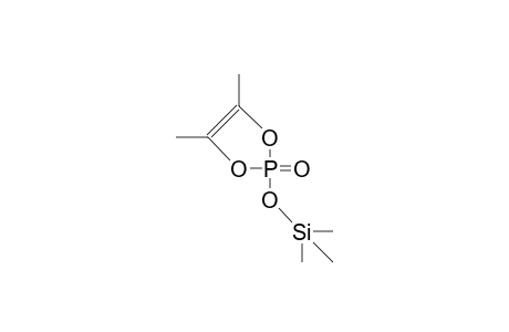 4,5-Dimethyl-2-trimethylsilyloxy-1,3,2-dioxaphosphole 2-oxide