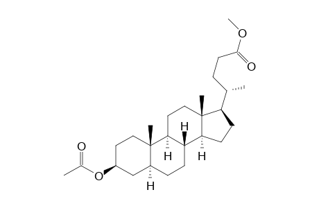 Methyl (20S)-3.beta.-Acetoxy-5.alpha.-cholanate