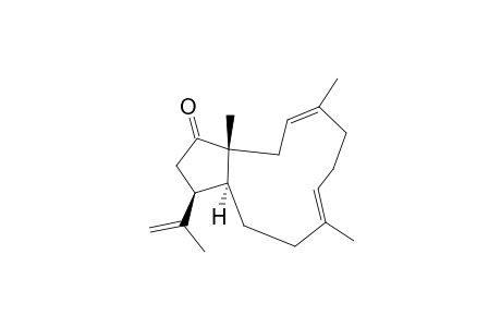 (1R,3Z,7E,11S,12S)-14-Oxo-3,7,18-dolabellatriene