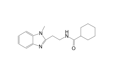 cyclohexanecarboxamide, N-[2-(1-methyl-1H-benzimidazol-2-yl)ethyl]-
