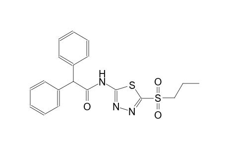 benzeneacetamide, alpha-phenyl-N-[5-(propylsulfonyl)-1,3,4-thiadiazol-2-yl]-