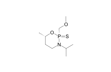 cis-(S)-(2l,6l)-2-(Methoxymethyl)-6-methyl-3-(1-methylethyl)-1,3,2-oxazaphosphorinane-2-sulfide