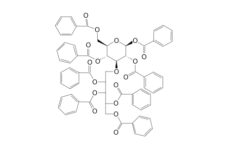 Octa-o-benzoyl-3-o-(.beta.-D-glucopyranosyl)-D-arabinitol