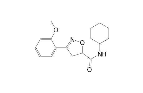 5-isoxazolecarboxamide, N-cyclohexyl-4,5-dihydro-3-(2-methoxyphenyl)-