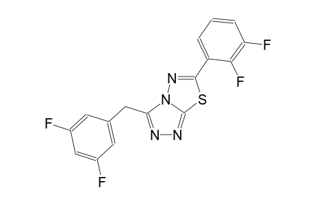 [1,2,4]triazolo[3,4-b][1,3,4]thiadiazole, 6-(2,3-difluorophenyl)-3-[(3,5-difluorophenyl)methyl]-