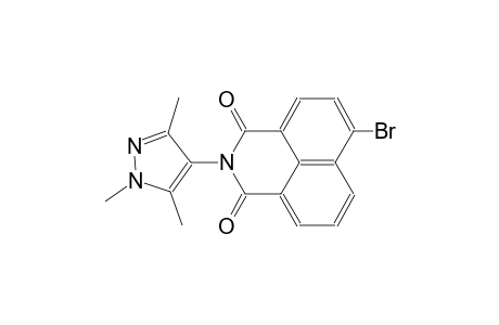 1H-benz[de]isoquinoline-1,3(2H)-dione, 6-bromo-2-(1,3,5-trimethyl-1H-pyrazol-4-yl)-