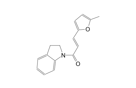 1-[(2E)-3-(5-methyl-2-furyl)-2-propenoyl]indoline