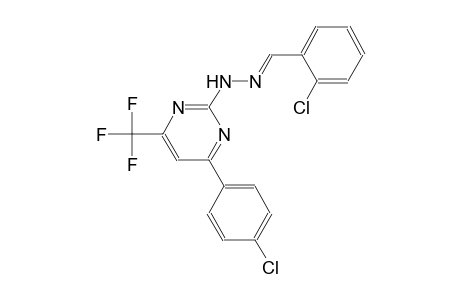 2-chlorobenzaldehyde [4-(4-chlorophenyl)-6-(trifluoromethyl)-2-pyrimidinyl]hydrazone