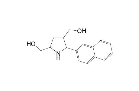 Racemic r-2,c-4-di(hydroxymethyl)-c-5-(2'-naphthyl)pyrrolidine
