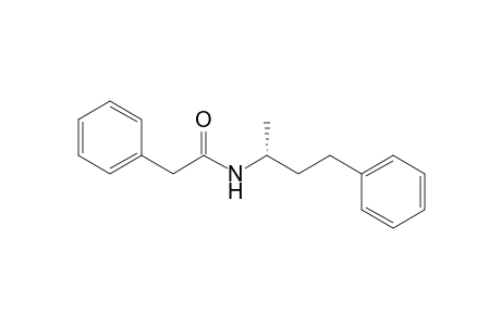 2-Phenyl-N-[(2R)-4-phenylbutan-2-yl]acetamide