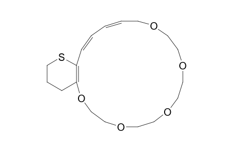 2H,18H-5,8,11,14,17,1-Benzopentaoxathiacycloeicosin, 3,4,6,7,9,10,12,13,15,16-decahydro-