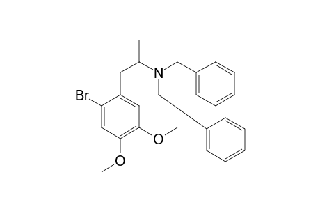 N,N-Dibenzyl-2-bromo-4,5-dimethoxyamphetamine