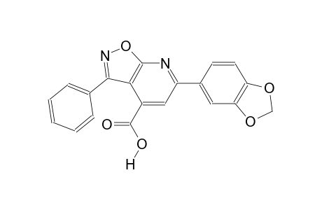 isoxazolo[5,4-b]pyridine-4-carboxylic acid, 6-(1,3-benzodioxol-5-yl)-3-phenyl-