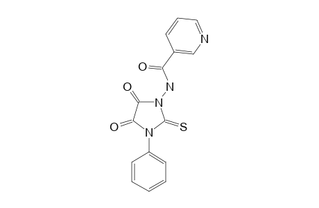 N3-(4,5-DIOXO-3-PHENYL-2-THIOXO-1-IMIDAZOLIDINYL)-NICOTINAMIDE