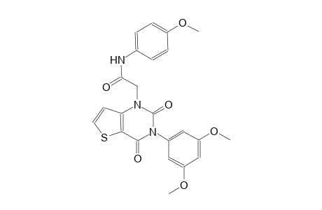 2-(3-(3,5-dimethoxyphenyl)-2,4-dioxo-3,4-dihydrothieno[3,2-d]pyrimidin-1(2H)-yl)-N-(4-methoxyphenyl)acetamide
