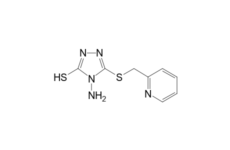 4-Amino-3-(2-pyridinylmethylthio)-1H-1,2,4-triazole-5-thione