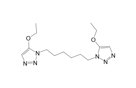 1,1'-hexamethylenebis[5-ethoxy-1H-1,2,3-triazole]