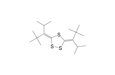 1,2,4-Trithiolane, 3,5-bis[2,2-dimethyl-1-(1-methylethyl)propylidene]-