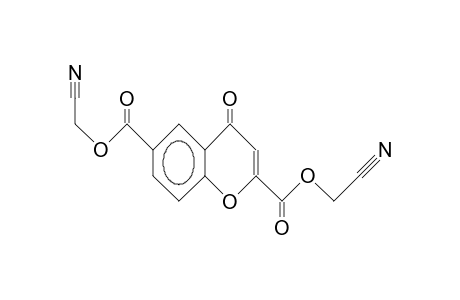 2,6-Bis(cyanomethoxcarbonyl)-chromone