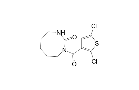 1,3-Diazocin-2-one, perhydro-N-(2,5-dichloro-3-thienylcarbonyl)-
