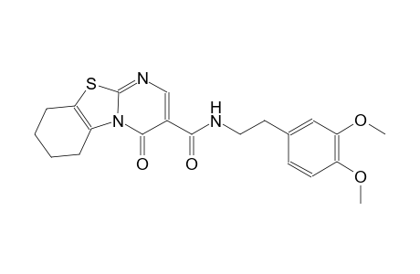 4H-pyrimido[2,1-b]benzothiazole-3-carboxamide, N-[2-(3,4-dimethoxyphenyl)ethyl]-6,7,8,9-tetrahydro-4-oxo-