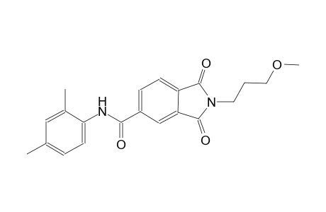 1H-isoindole-5-carboxamide, N-(2,4-dimethylphenyl)-2,3-dihydro-2-(3-methoxypropyl)-1,3-dioxo-