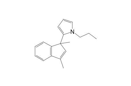 2-(1,3-dimethyl-1-indenyl)-1-propylpyrrole