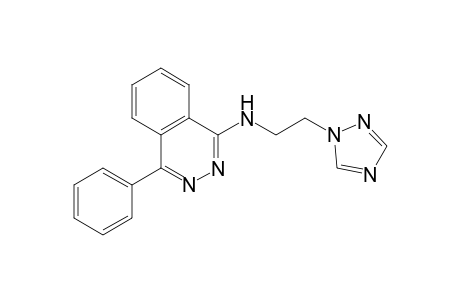 N-[2-(1H-1,2,4-Triazol-1-yl)ethyl]-4-phenyl-1-phthalazinamine