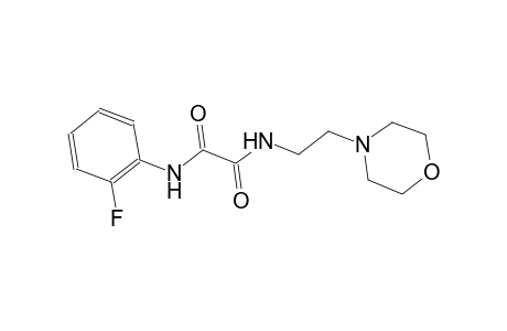 N~1~-(2-fluorophenyl)-N~2~-[2-(4-morpholinyl)ethyl]ethanediamide
