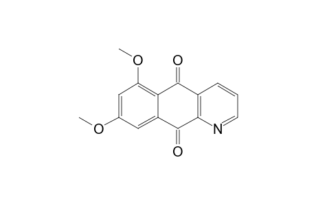 Benzo[g]quinoline-5,10-dione, 6,8-dimethoxy-