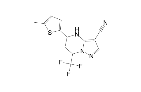 5-(5-methylthiophen-2-yl)-7-(trifluoromethyl)-4,5,6,7-tetrahydropyrazolo[1,5-a]pyrimidine-3-carbonitrile