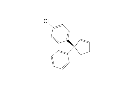 3-(4-Chlorophenyl)-3-phenylcyclopentene