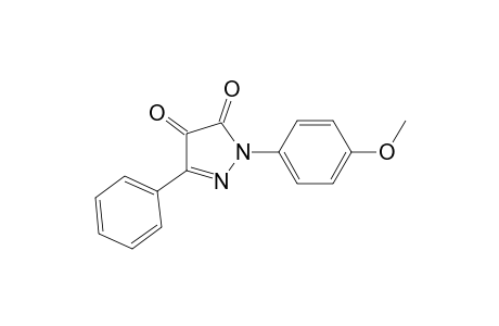 2-(4-Methoxyphenyl)-5-phenyl-2-pyrazoline-3,4-quinone