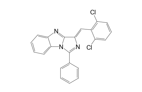 (3Z)-3-(2,6-dichlorobenzylidene)-1-phenyl-imidazo[1,5-a]benzimidazole