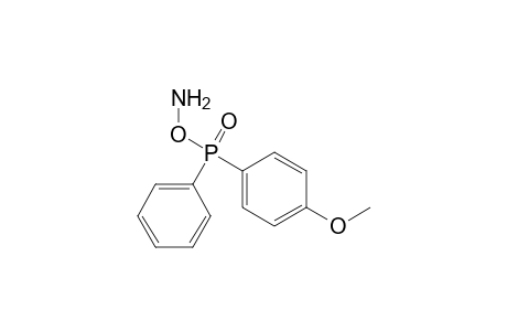 Hydroxylamine, O-[(4-methoxyphenyl)phenylphosphinyl]-