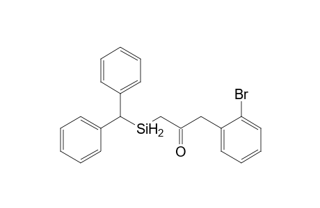 3-(2-Bromophenyl)-1-(diphenylmethylsilyl)propanone