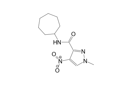 N-cycloheptyl-1-methyl-4-nitro-1H-pyrazole-3-carboxamide