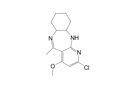 2-Chloro-4-methoxy-5-methyl-7,8,9,10,10a,11-hexahydro-6aH-benzo[b]pyrido[2,3-e][1,4]diazepine