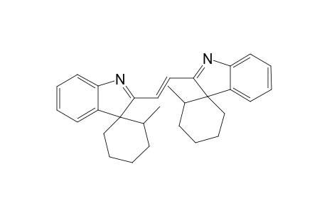 2-Methyl-2'-[(E)-2-(2-methyl-2'-spiro[cyclohexane-1,3'-indole]yl)ethenyl]spiro[cyclohexane-1,3'-indole]